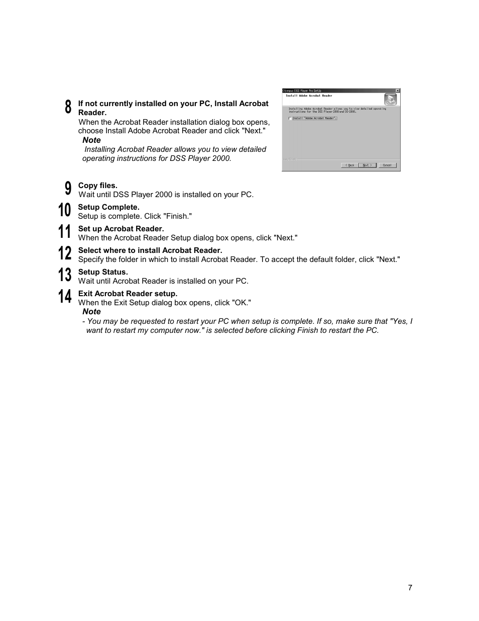 Olympus 2000 User Manual | Page 7 / 54