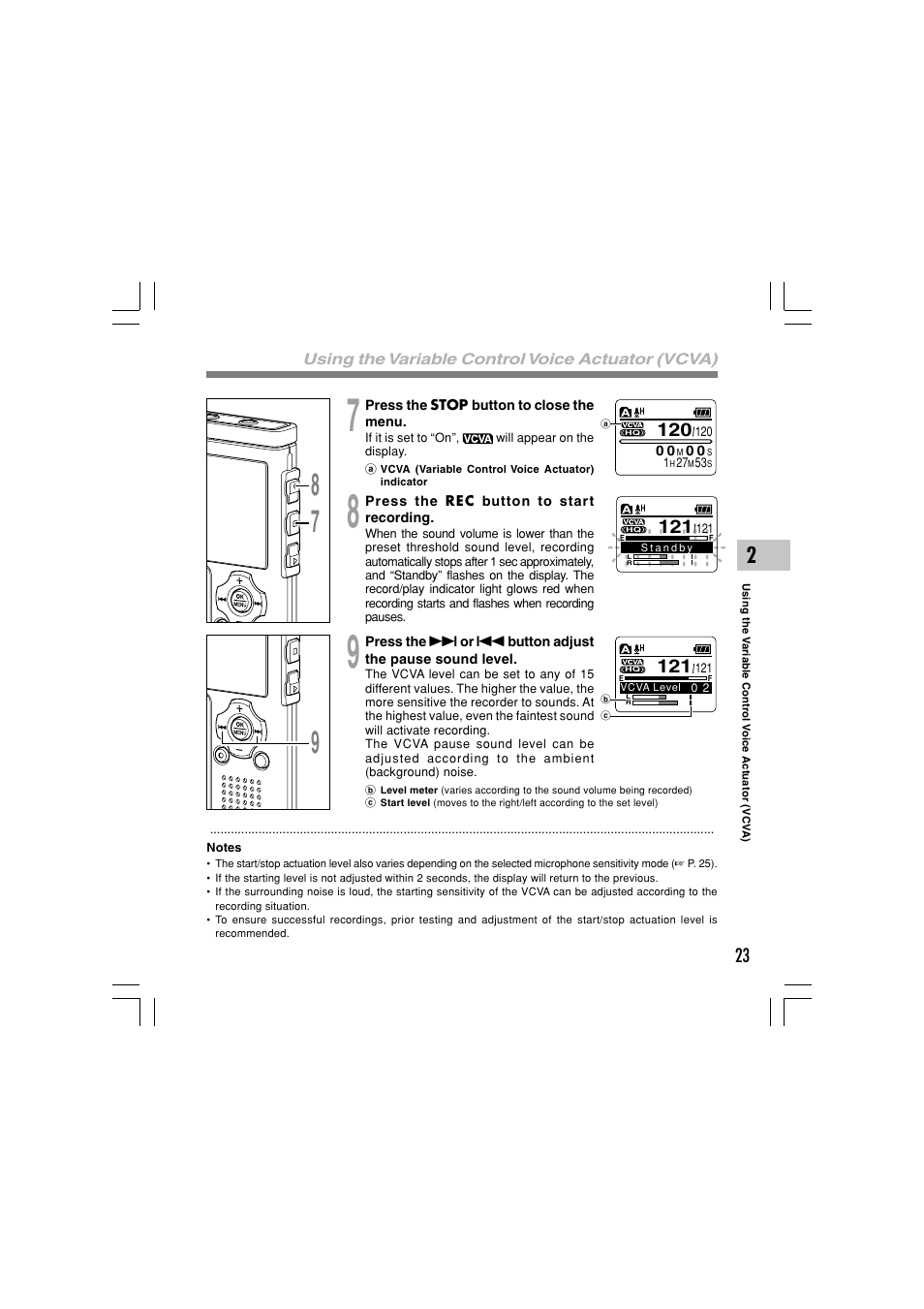 Olympus WS-331M User Manual | Page 23 / 102