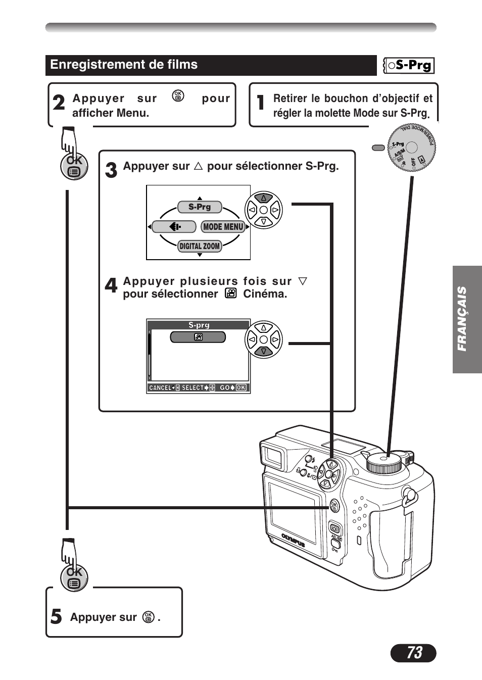 Olympus CAMEDIA C-3020 Zoom User Manual | Page 73 / 180