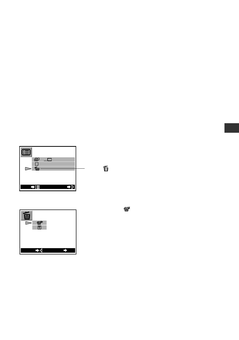 Erasing the card | Olympus C-211 User Manual | Page 151 / 212