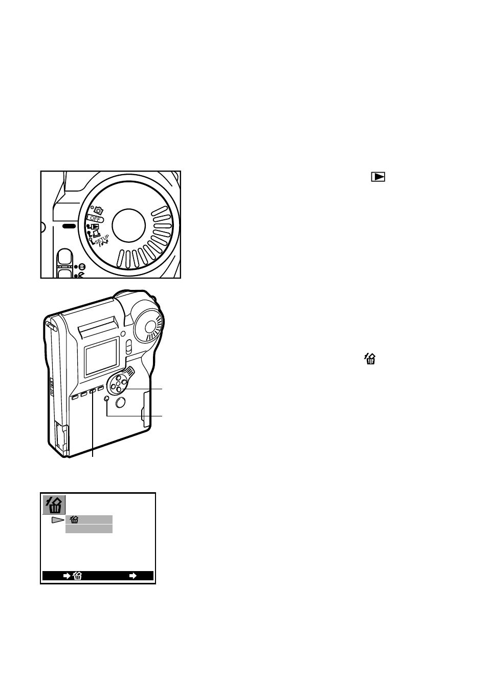 Erasing a selected image | Olympus C-211 User Manual | Page 74 / 212