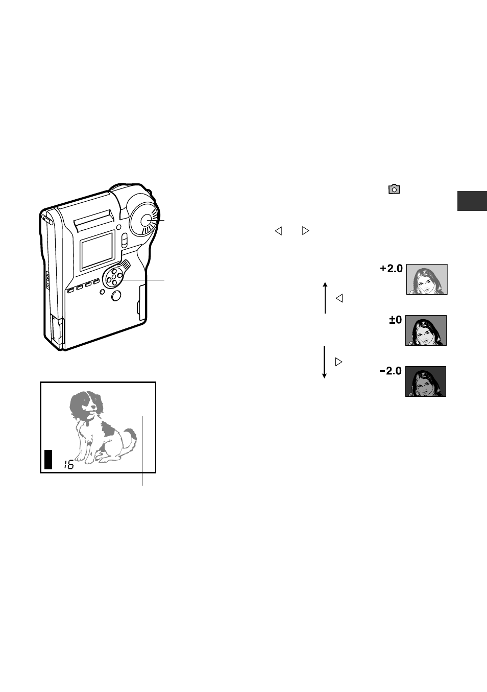 Adjusting the exposure | Olympus C-211 User Manual | Page 89 / 212
