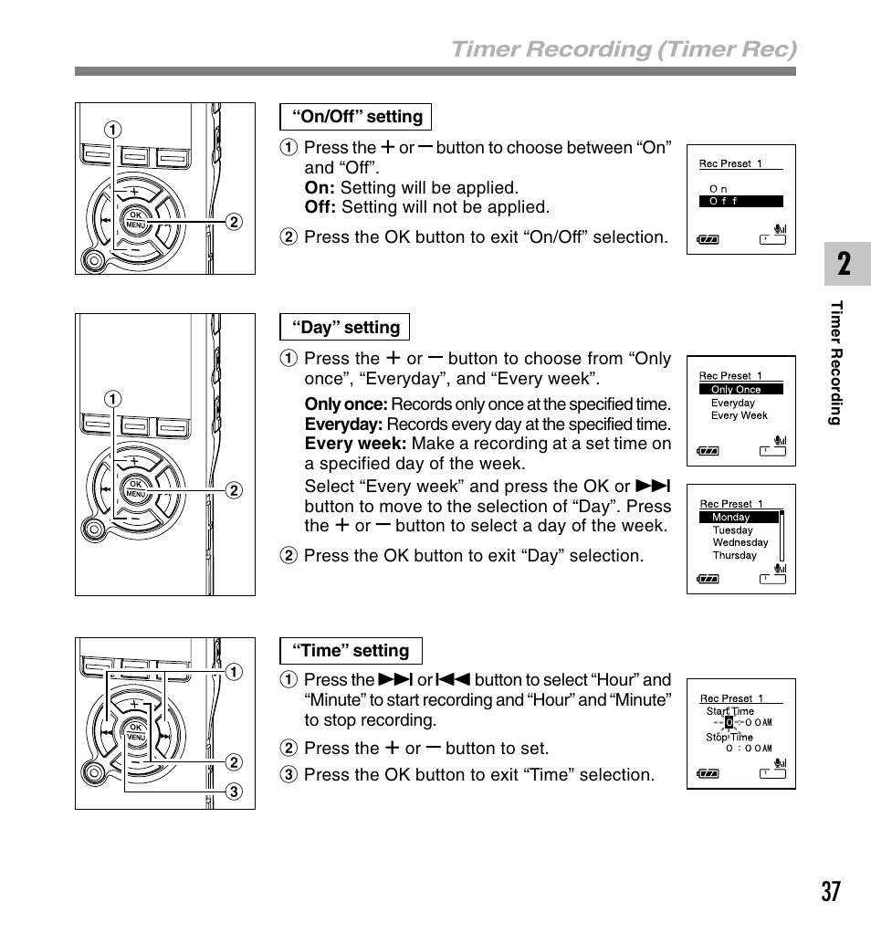 Olympus DS-50 User Manual | Page 37 / 163