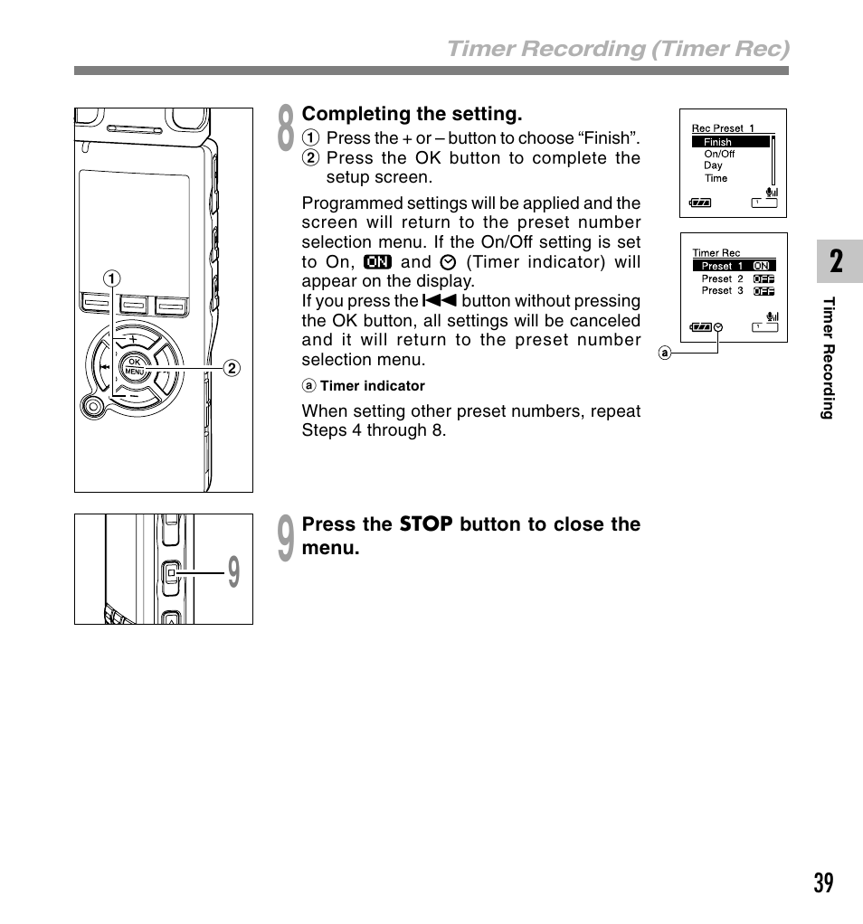 Olympus DS-50 User Manual | Page 39 / 163