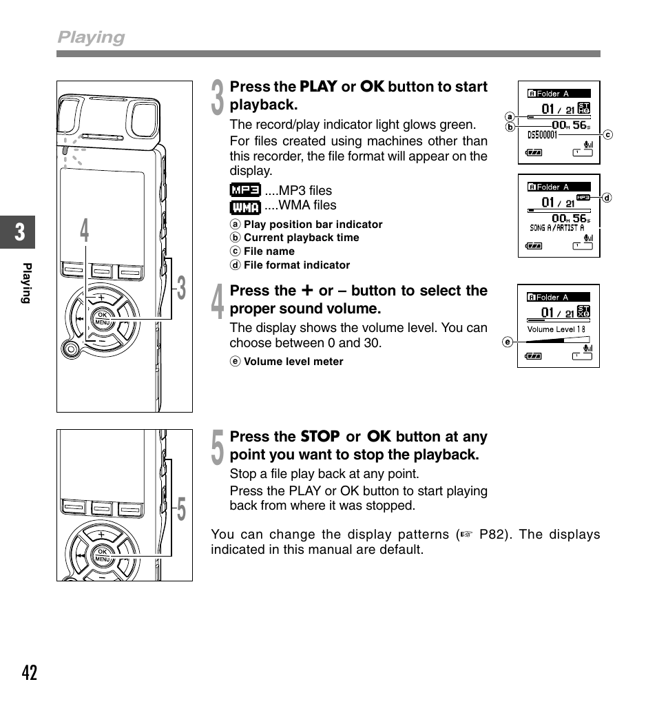 Olympus DS-50 User Manual | Page 42 / 163