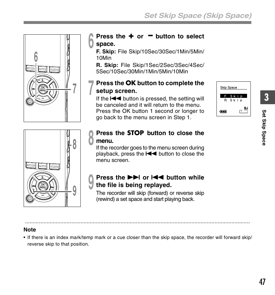 Olympus DS-50 User Manual | Page 47 / 163