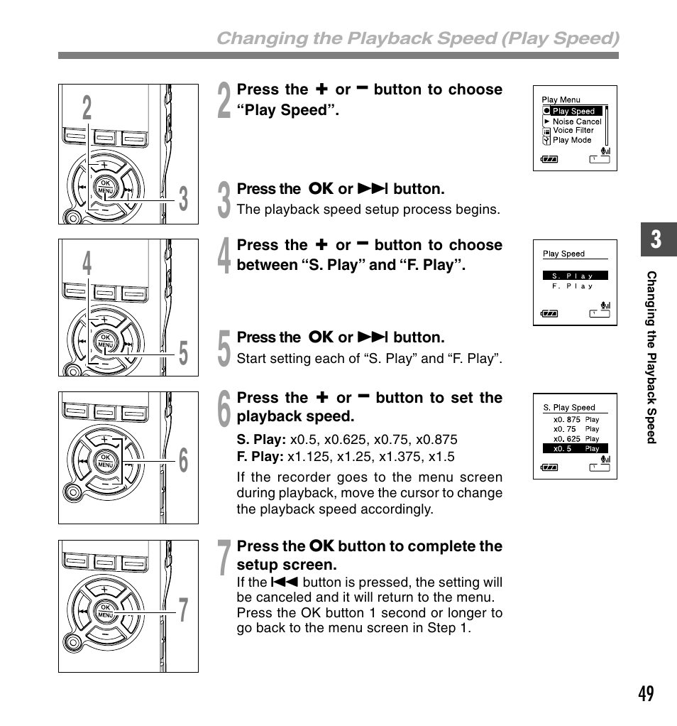 Olympus DS-50 User Manual | Page 49 / 163