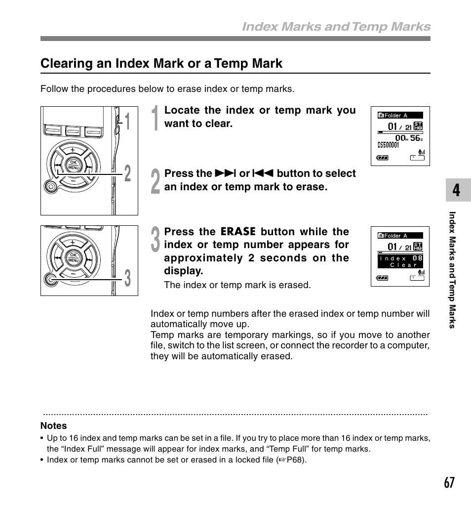 Olympus DS-50 User Manual | Page 67 / 163
