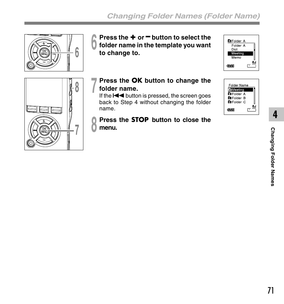 Olympus DS-50 User Manual | Page 71 / 163