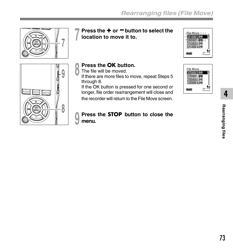 Olympus DS-50 User Manual | Page 73 / 163