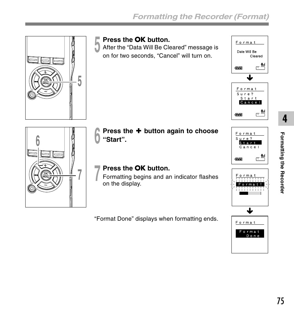 Olympus DS-50 User Manual | Page 75 / 163