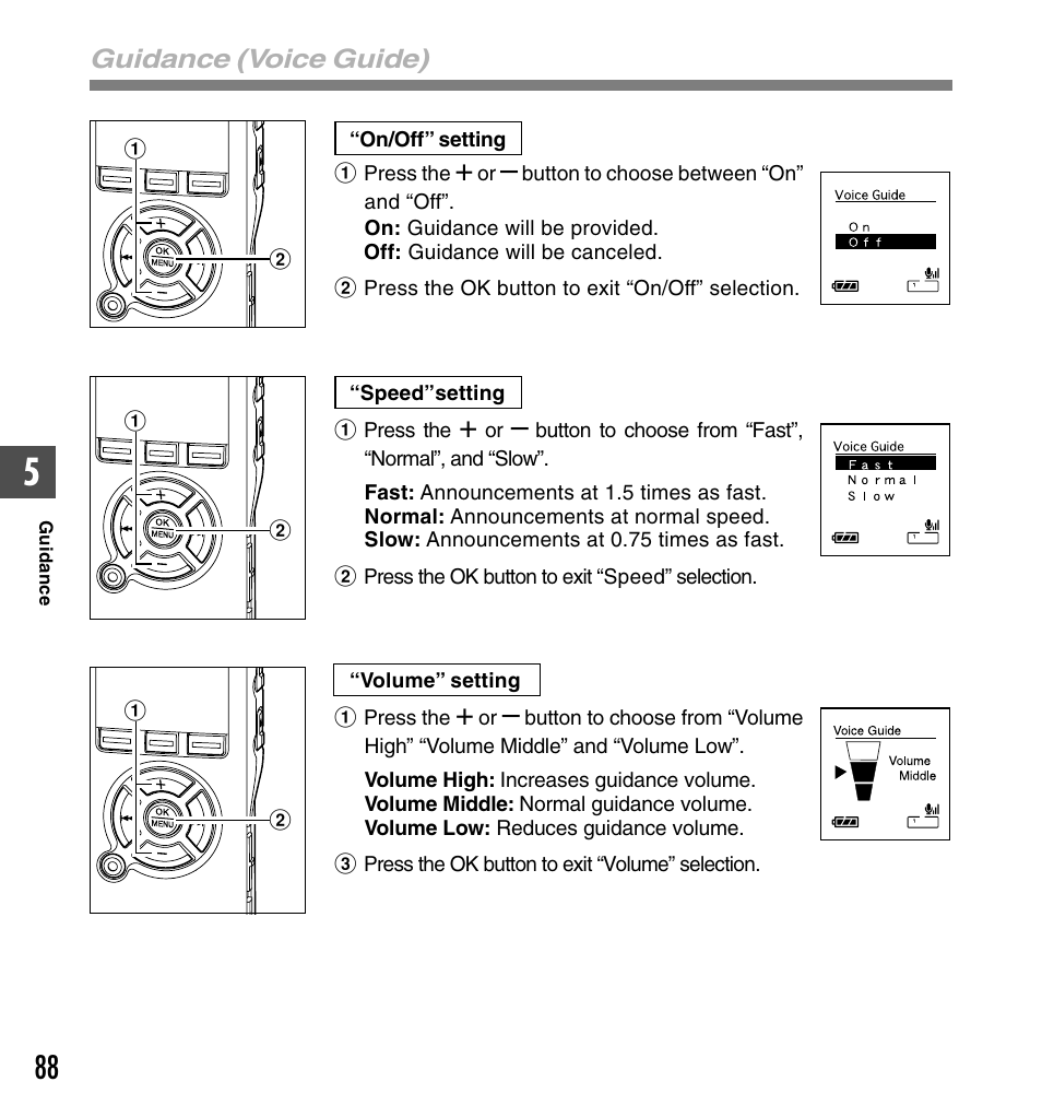 Olympus DS-50 User Manual | Page 88 / 163