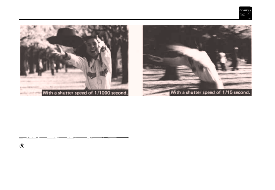 Photography with shutter-speed priority | Olympus OM 10 User Manual | Page 29 / 51