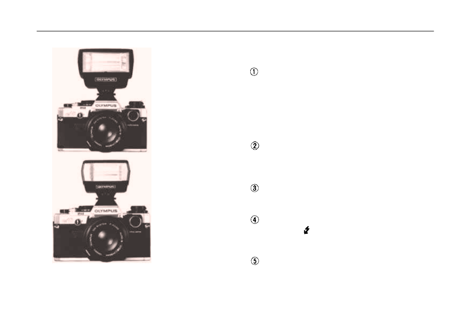 Flash photography | Olympus OM 10 User Manual | Page 32 / 51