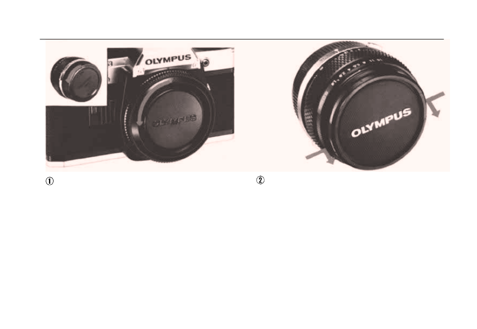 Mounting and detaching the lens | Olympus OM 10 User Manual | Page 8 / 51