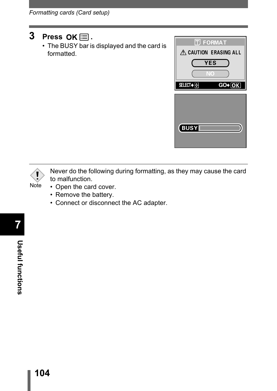 Olympus 300 DIGITAL User Manual | Page 105 / 173