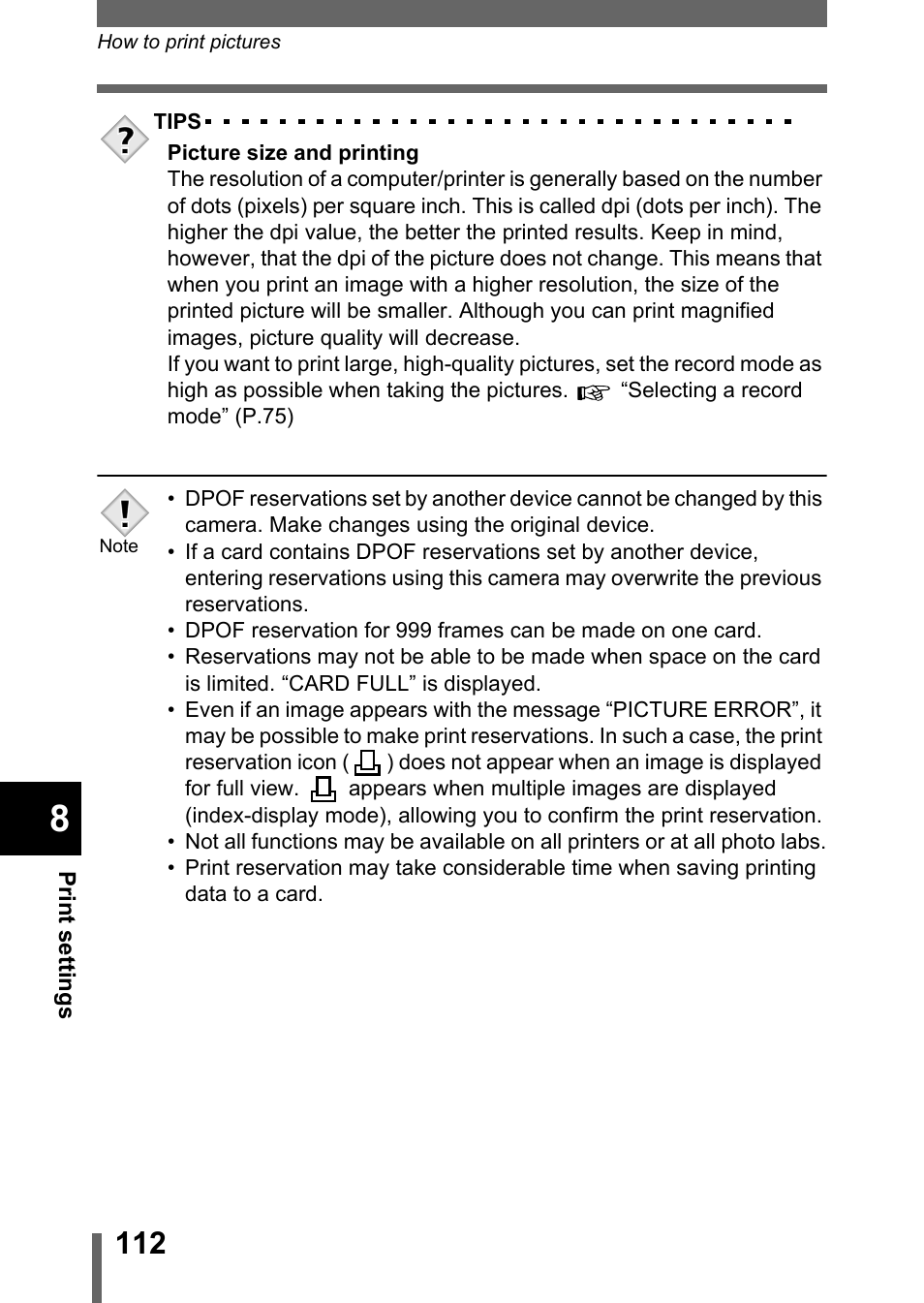 Olympus 300 DIGITAL User Manual | Page 113 / 173