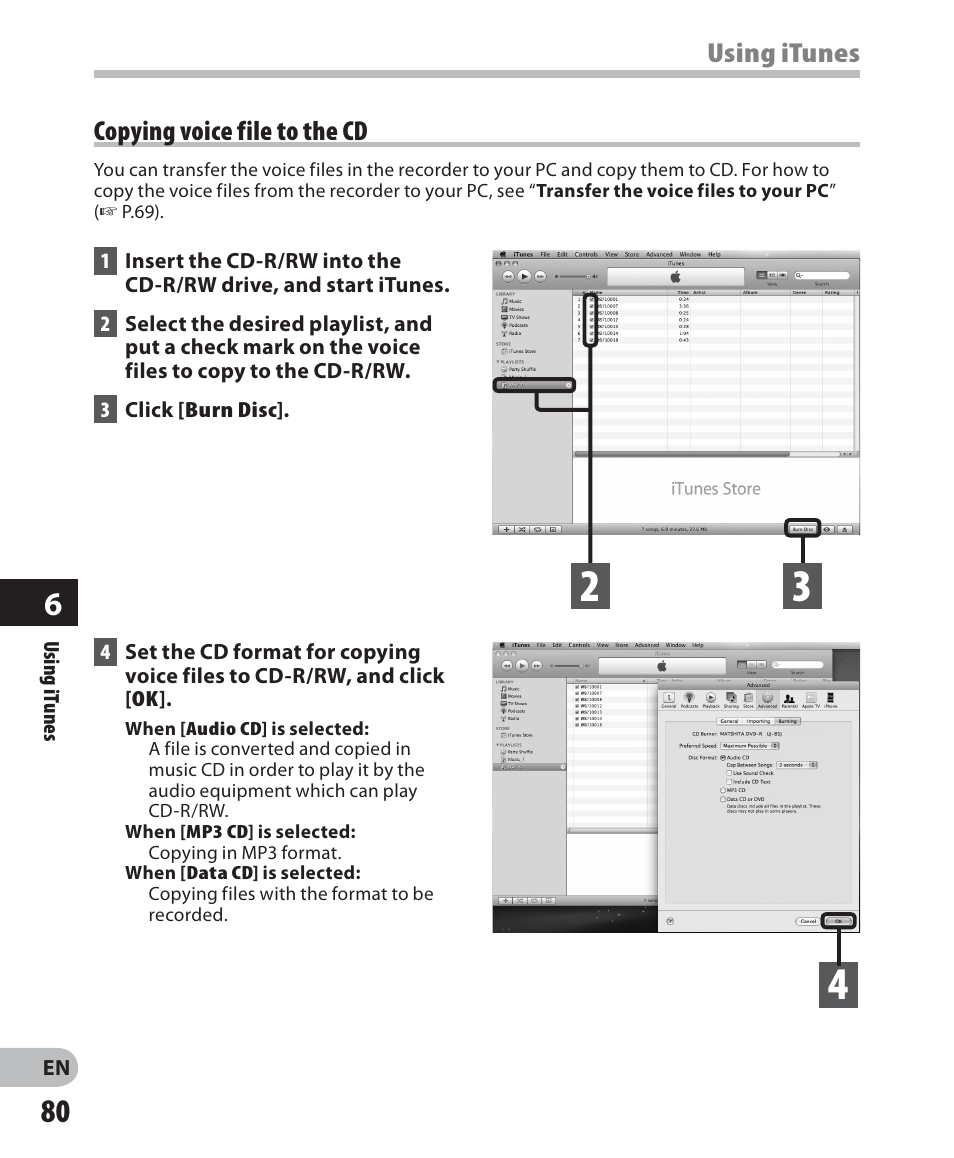 Olympus WS 700M User Manual | Page 80 / 92