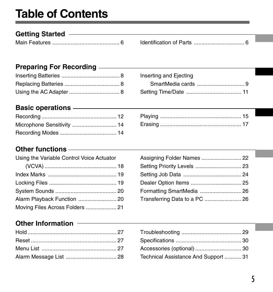 Olympus DS-3000 User Manual | Page 5 / 32