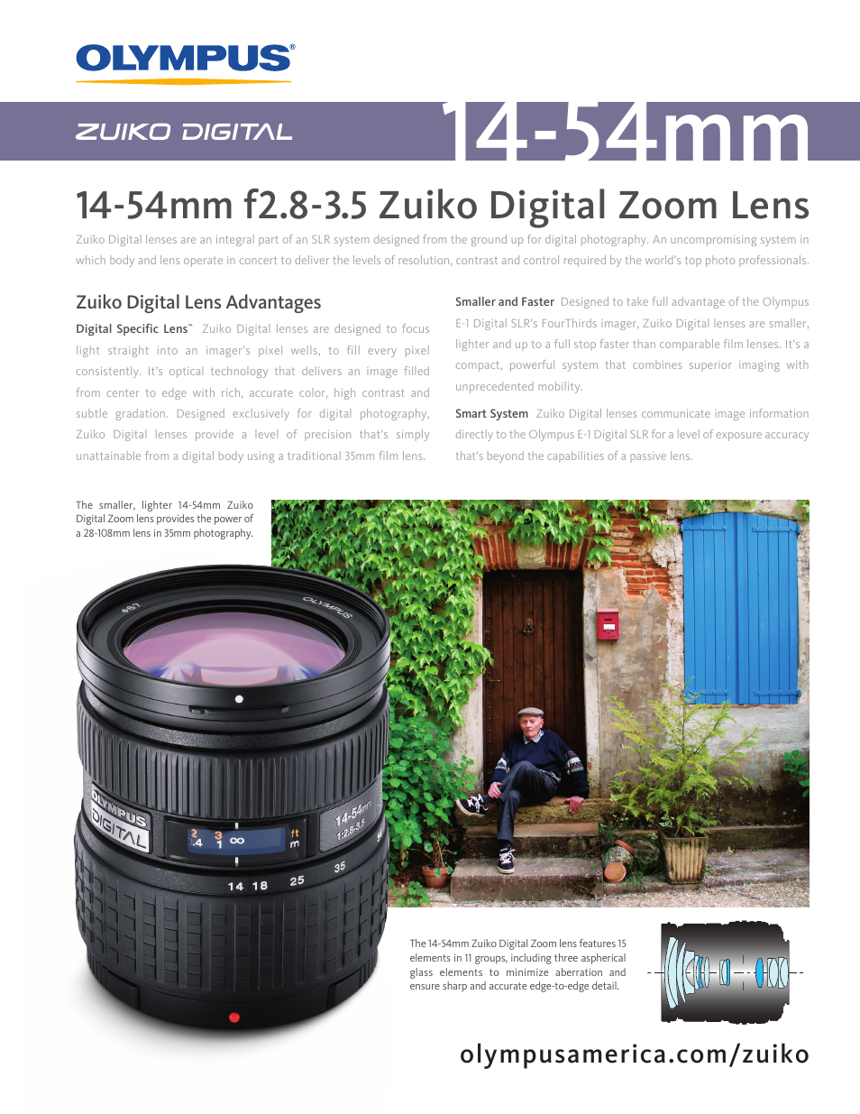 Olympus f2.8-3.5 User Manual | 2 pages