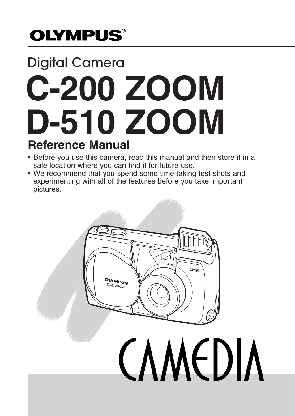 Olympus C-200 Zoom  EN User Manual | 162 pages