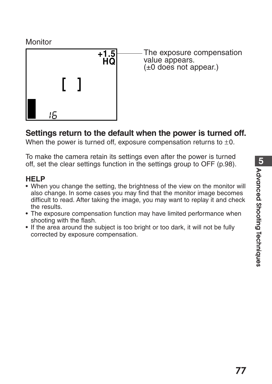 5 hq | Olympus C-200 Zoom  EN User Manual | Page 87 / 162
