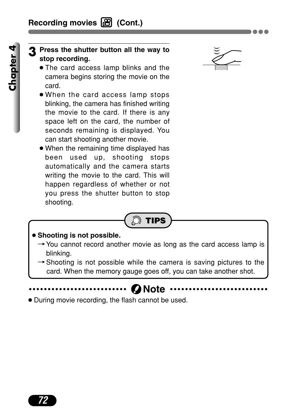 Chapter 4 | Olympus C-4000 Zoom User Manual | Page 73 / 245