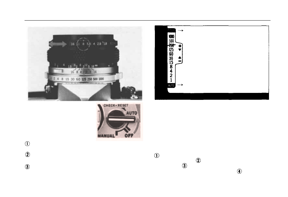 Automatic exposure control | Olympus OM-2 User Manual | Page 16 / 101