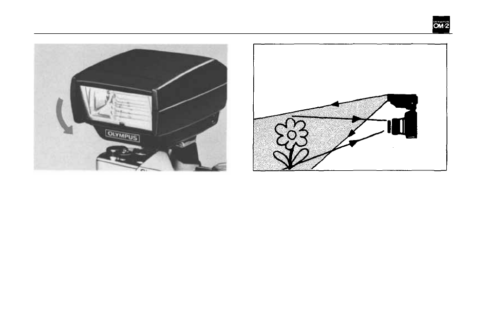 Close-up flash | Olympus OM-2 User Manual | Page 35 / 101