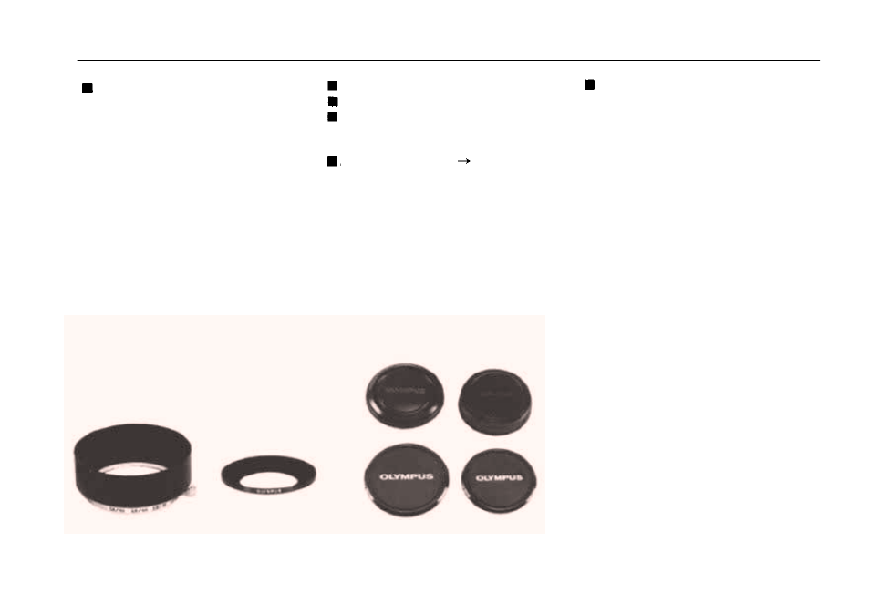 Interchangeable lens group units | Olympus OM-2 User Manual | Page 56 / 101