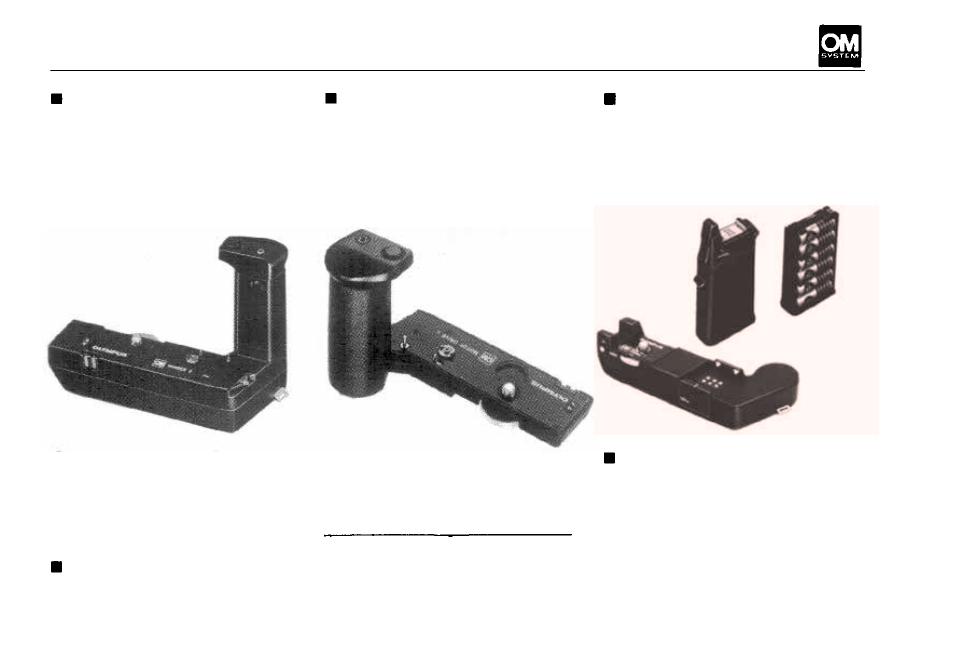 Motor drive group units | Olympus OM-2 User Manual | Page 75 / 101