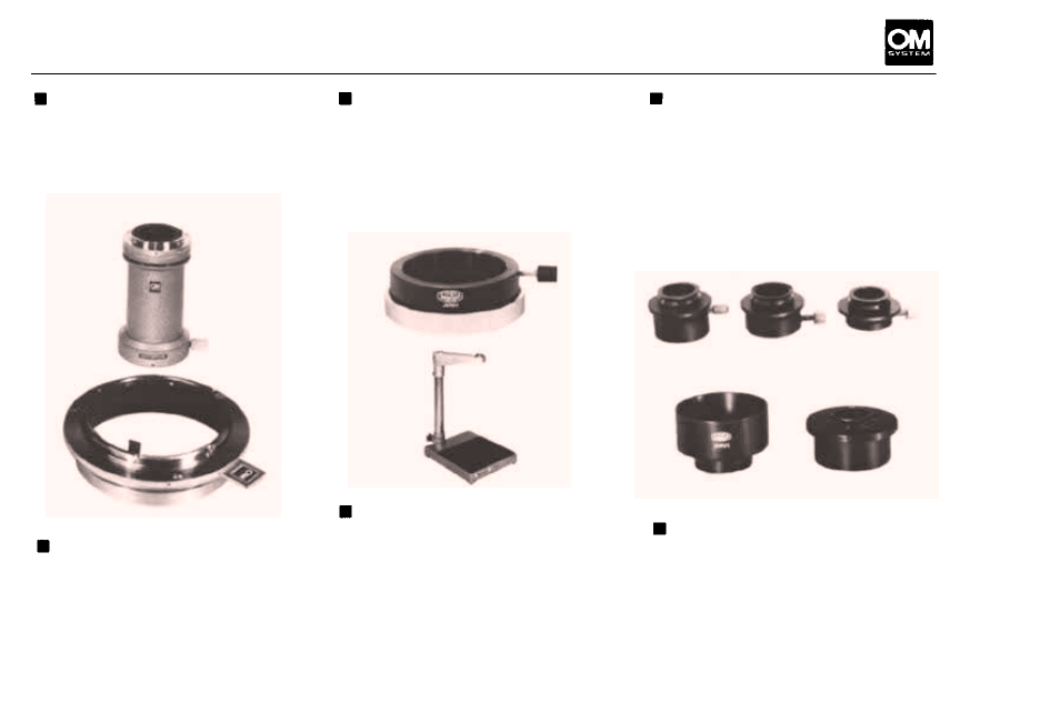 Photomicrography group units | Olympus OM-2 User Manual | Page 93 / 101