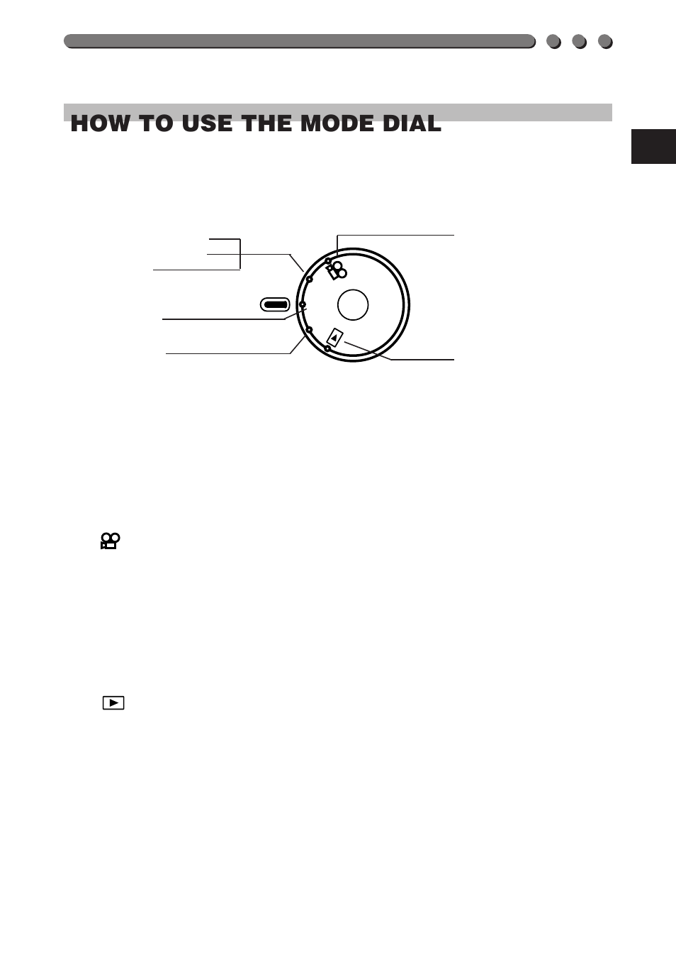 37 how to use the mode dial, Movie picture recording), Off (power off) (display) | Olympus C-3000ZOOM User Manual | Page 37 / 75