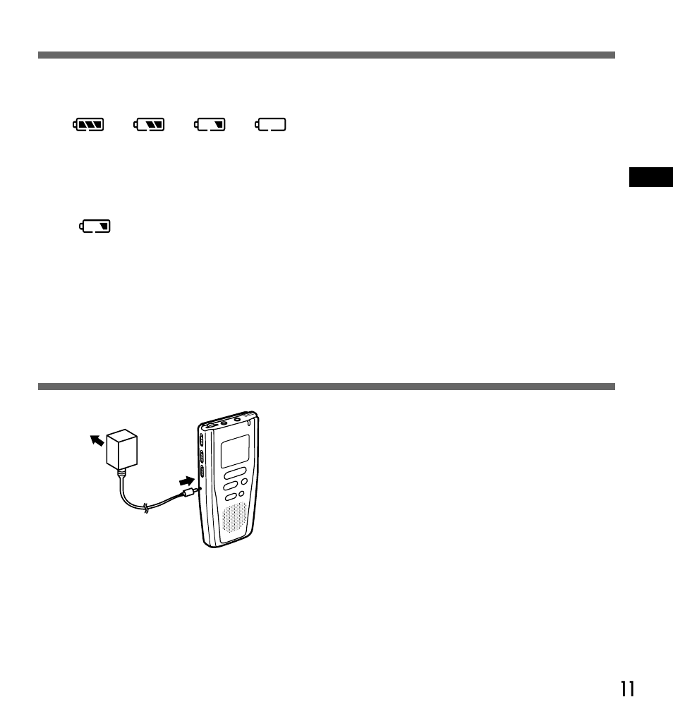 Replacing batteries, Using the ac adapter | Olympus DS2000 User Manual | Page 11 / 44