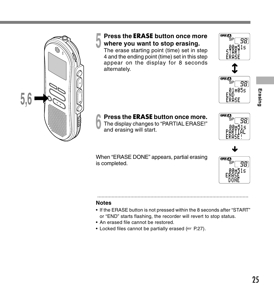 Olympus DS-660 User Manual | Page 25 / 56