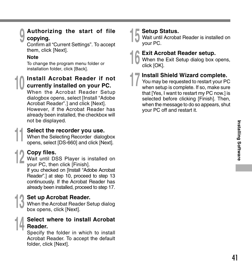Olympus DS-660 User Manual | Page 41 / 56