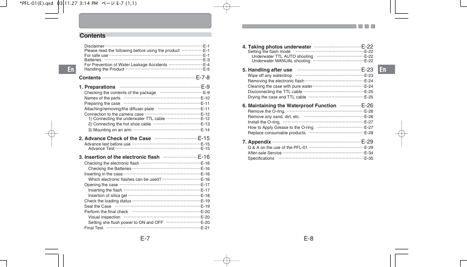 Olympus PFL-01 User Manual | Page 5 / 19