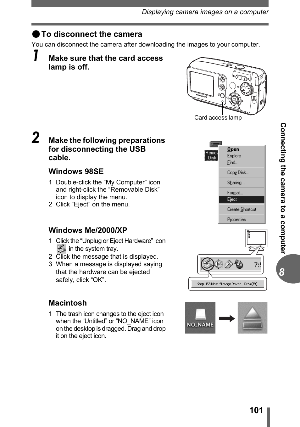 P. 101 | Olympus CAMEDIA C480 User Manual | Page 101 / 138