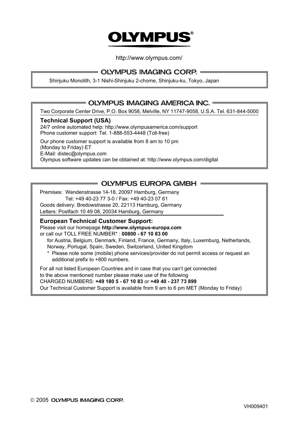 Olympus CAMEDIA C480 User Manual | Page 138 / 138