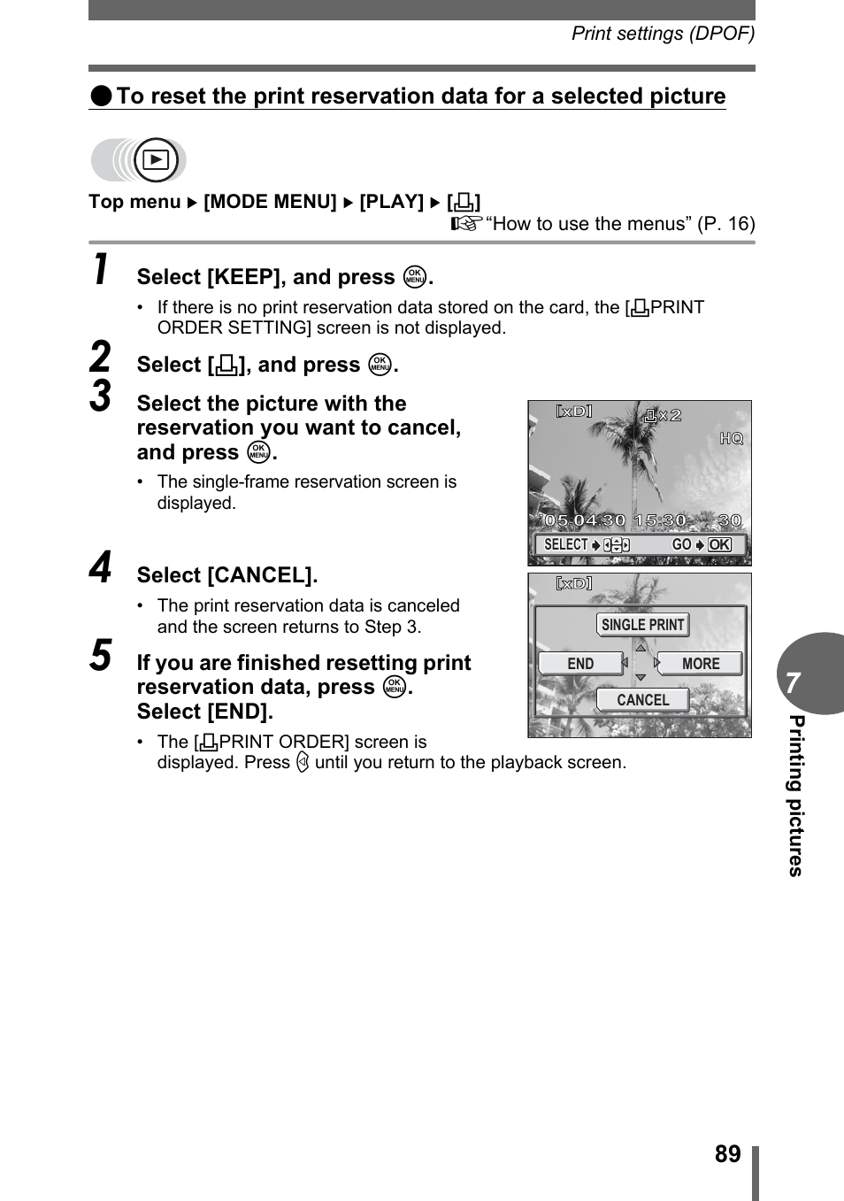 Olympus CAMEDIA C480 User Manual | Page 89 / 138