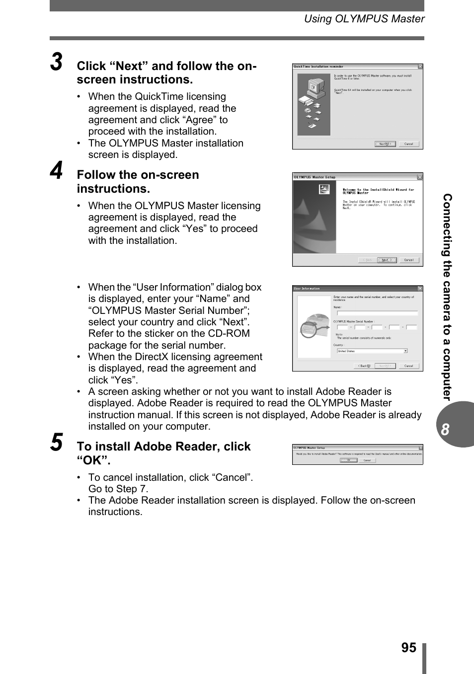 Olympus CAMEDIA C480 User Manual | Page 95 / 138