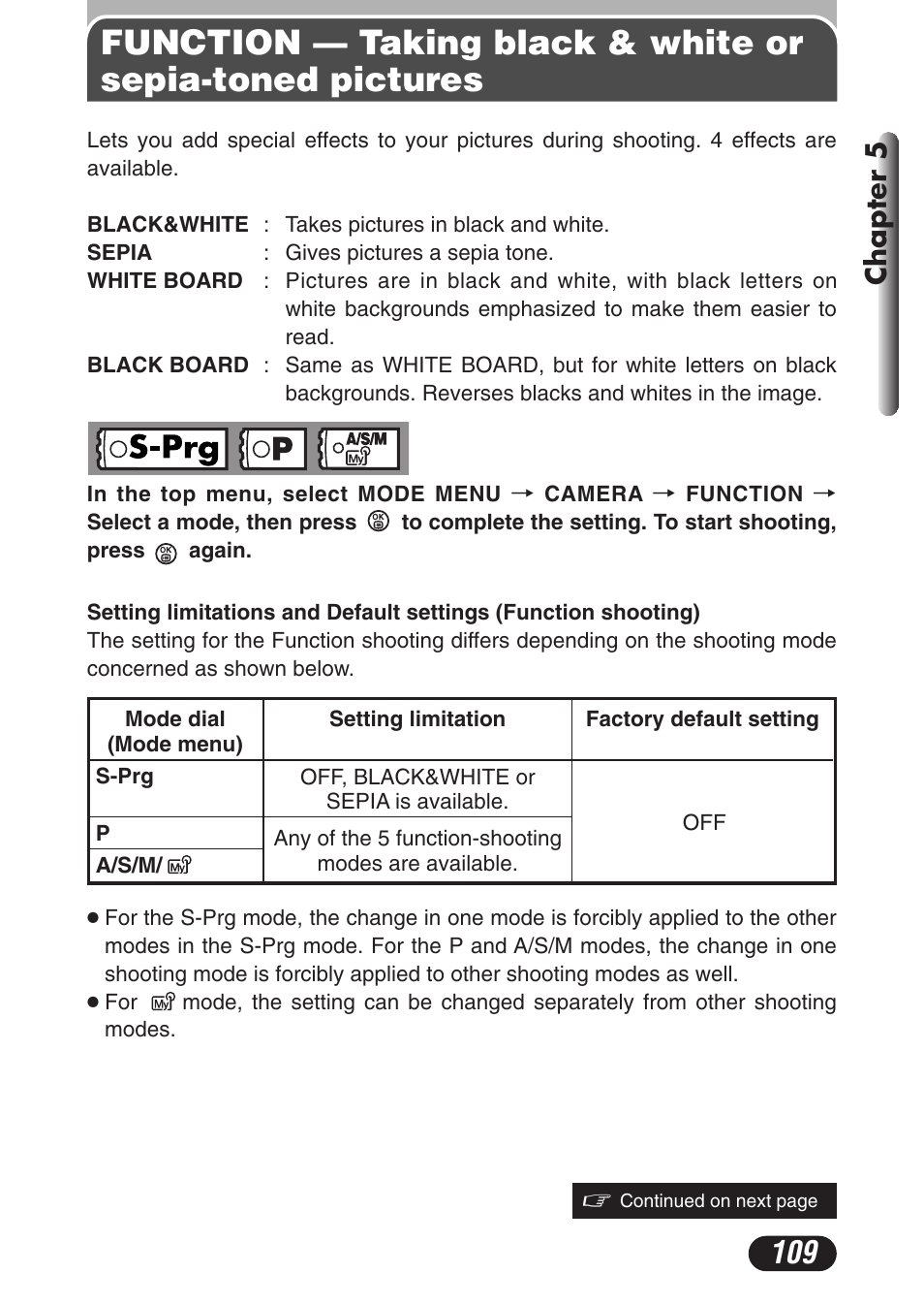 Chapter 5 | Olympus C-3020 Zoom User Manual | Page 109 / 206