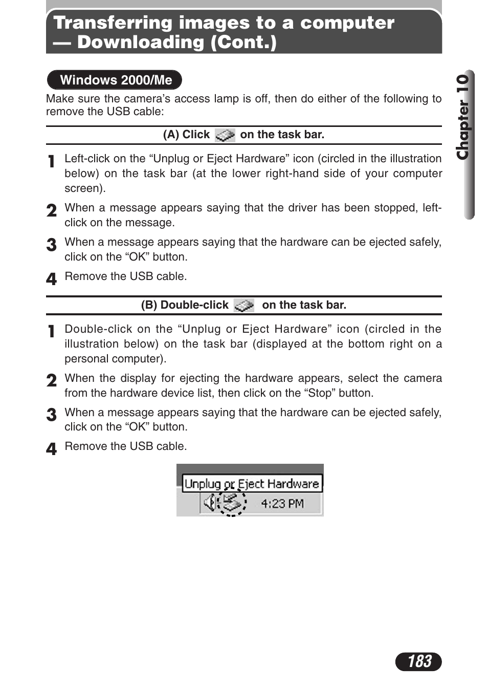 Olympus C-3020 Zoom User Manual | Page 183 / 206