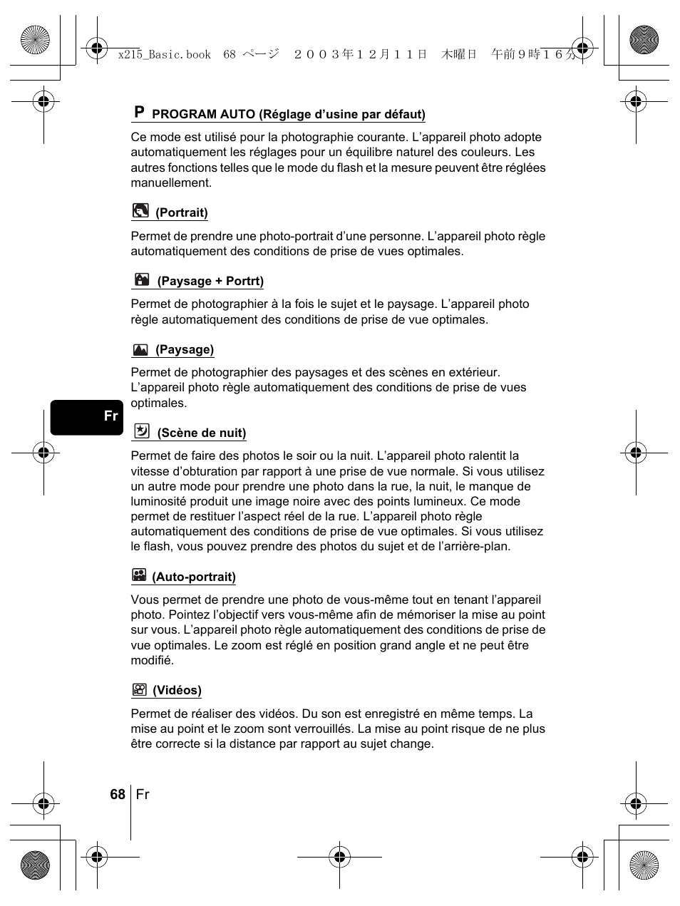 Olympus X-350 en User Manual | Page 68 / 180