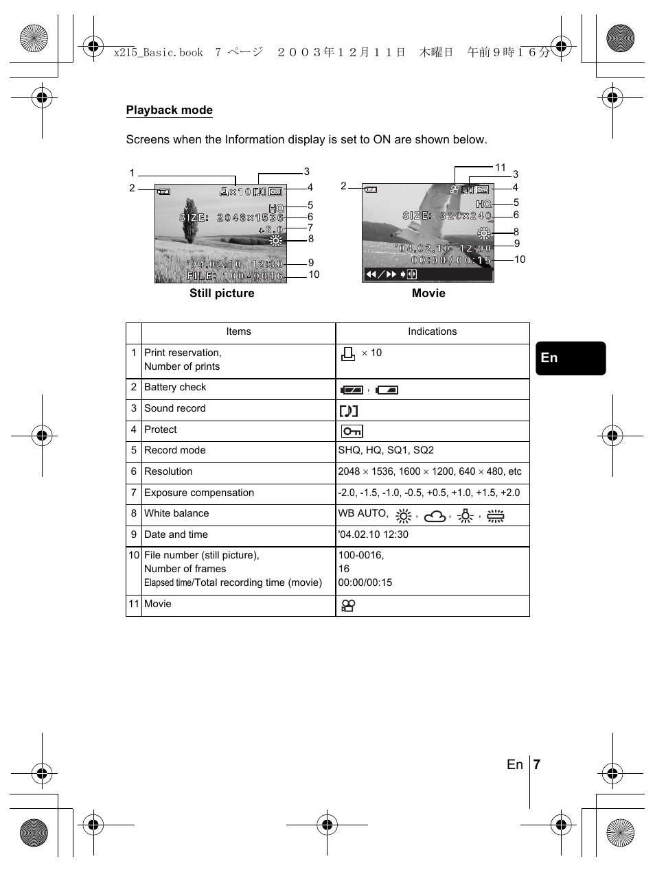 En 7 en | Olympus X-350 en User Manual | Page 7 / 180
