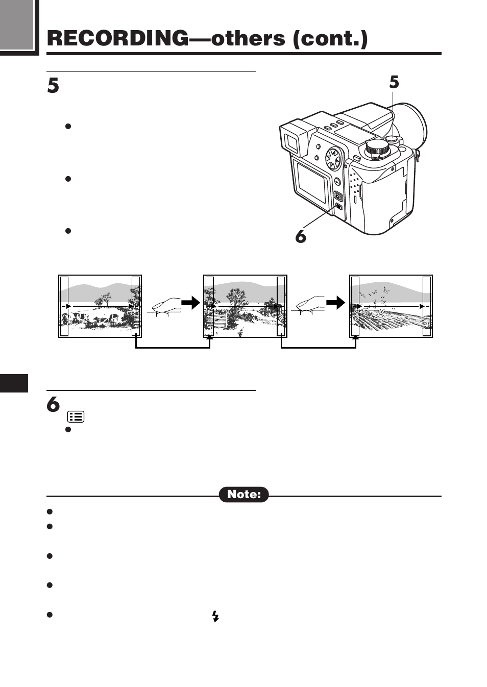 Recording—others (cont.) | Olympus C-2100 User Manual | Page 136 / 212