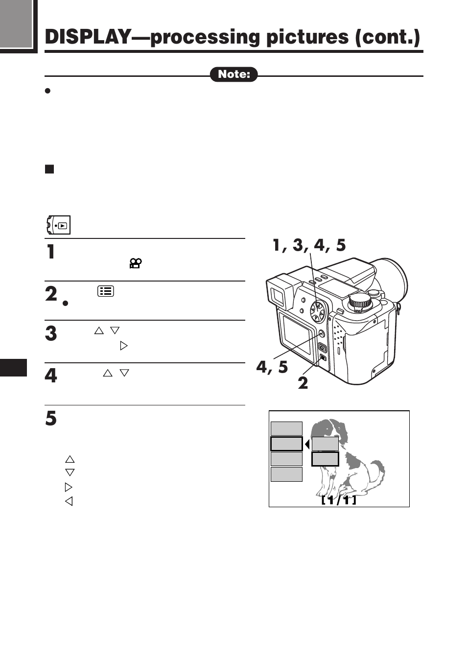 Display—processing pictures (cont.) | Olympus C-2100 User Manual | Page 142 / 212