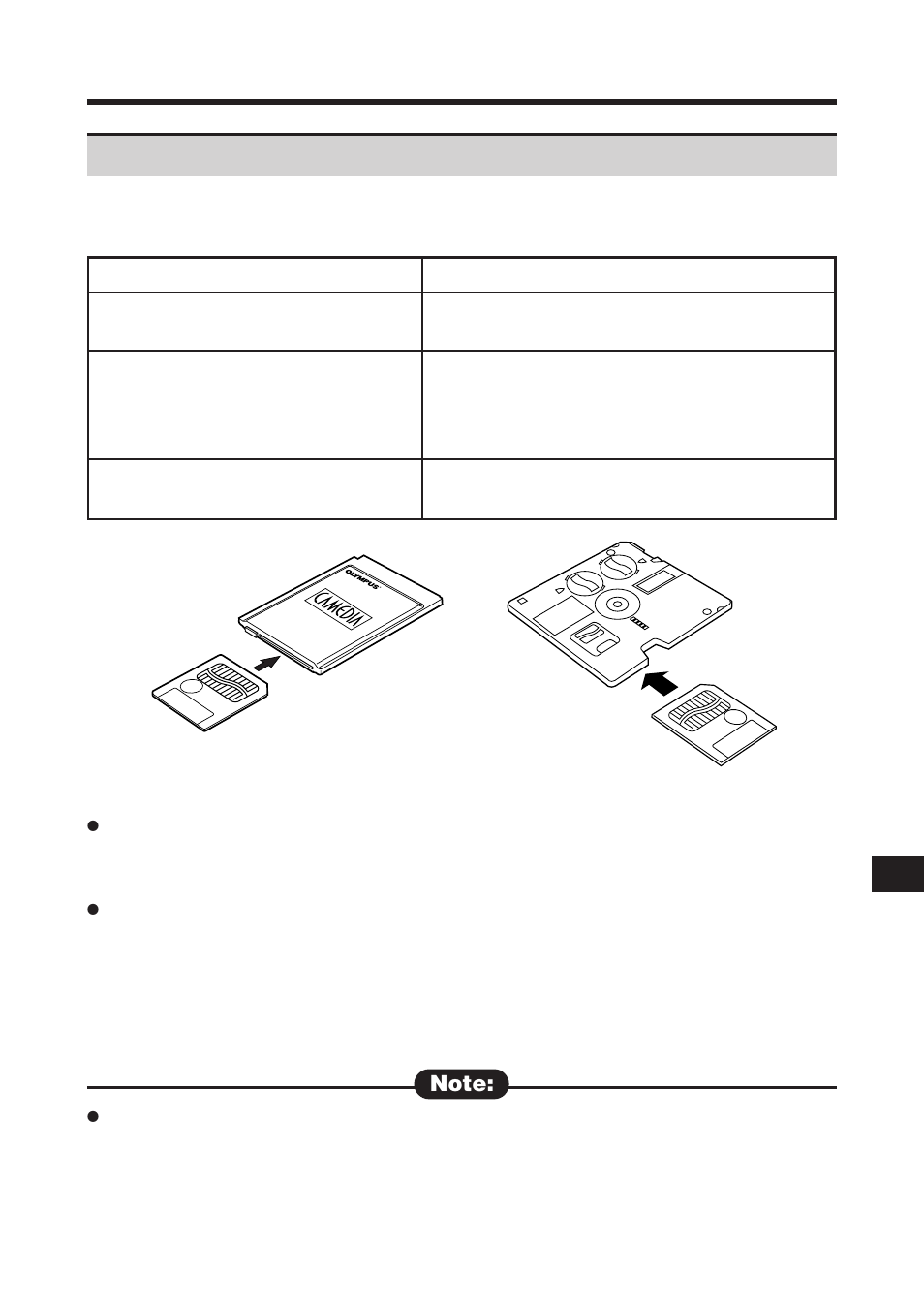 Saving directly from a card | Olympus C-2100 User Manual | Page 181 / 212