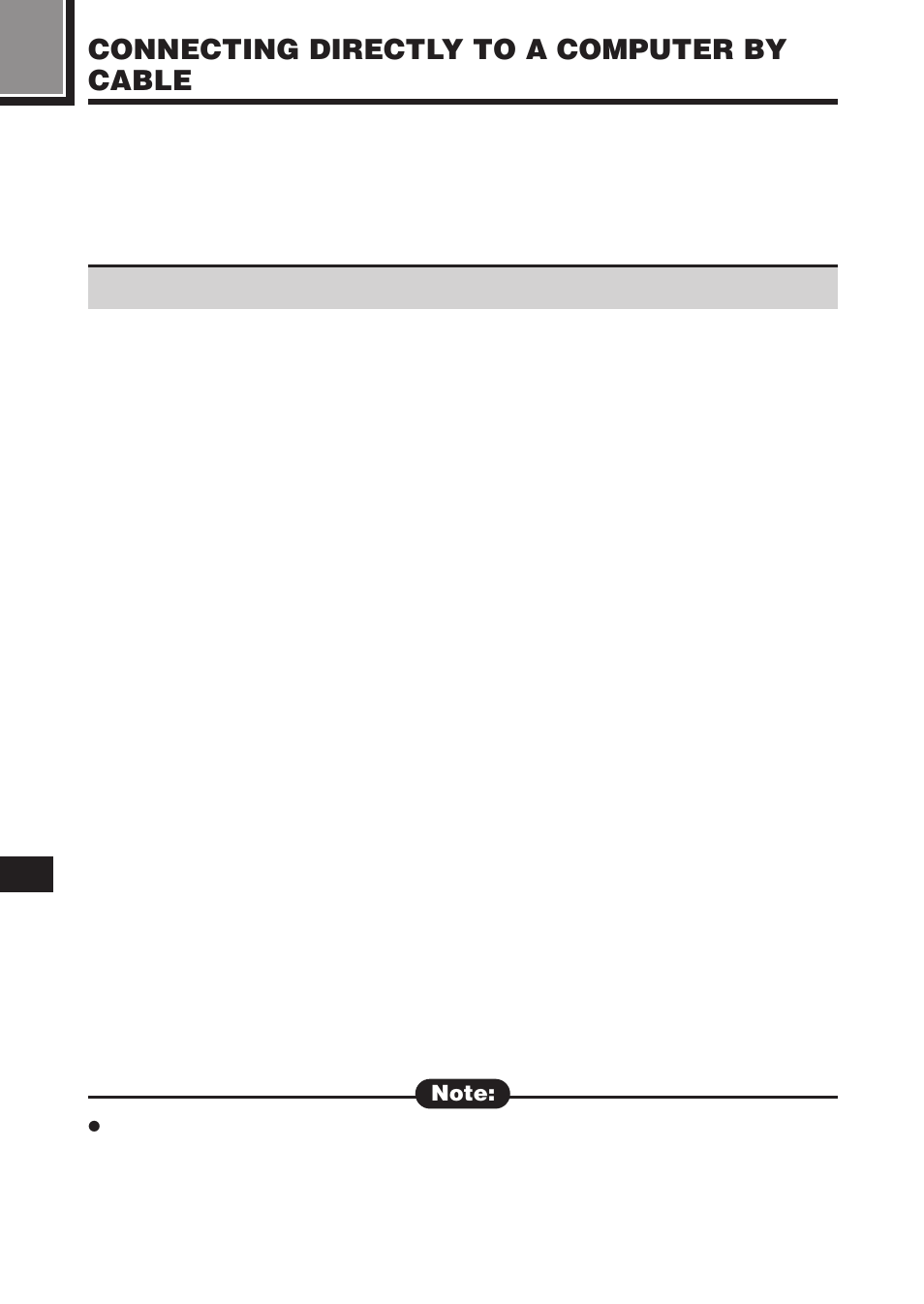 Cable connection | Olympus C-2100 User Manual | Page 182 / 212