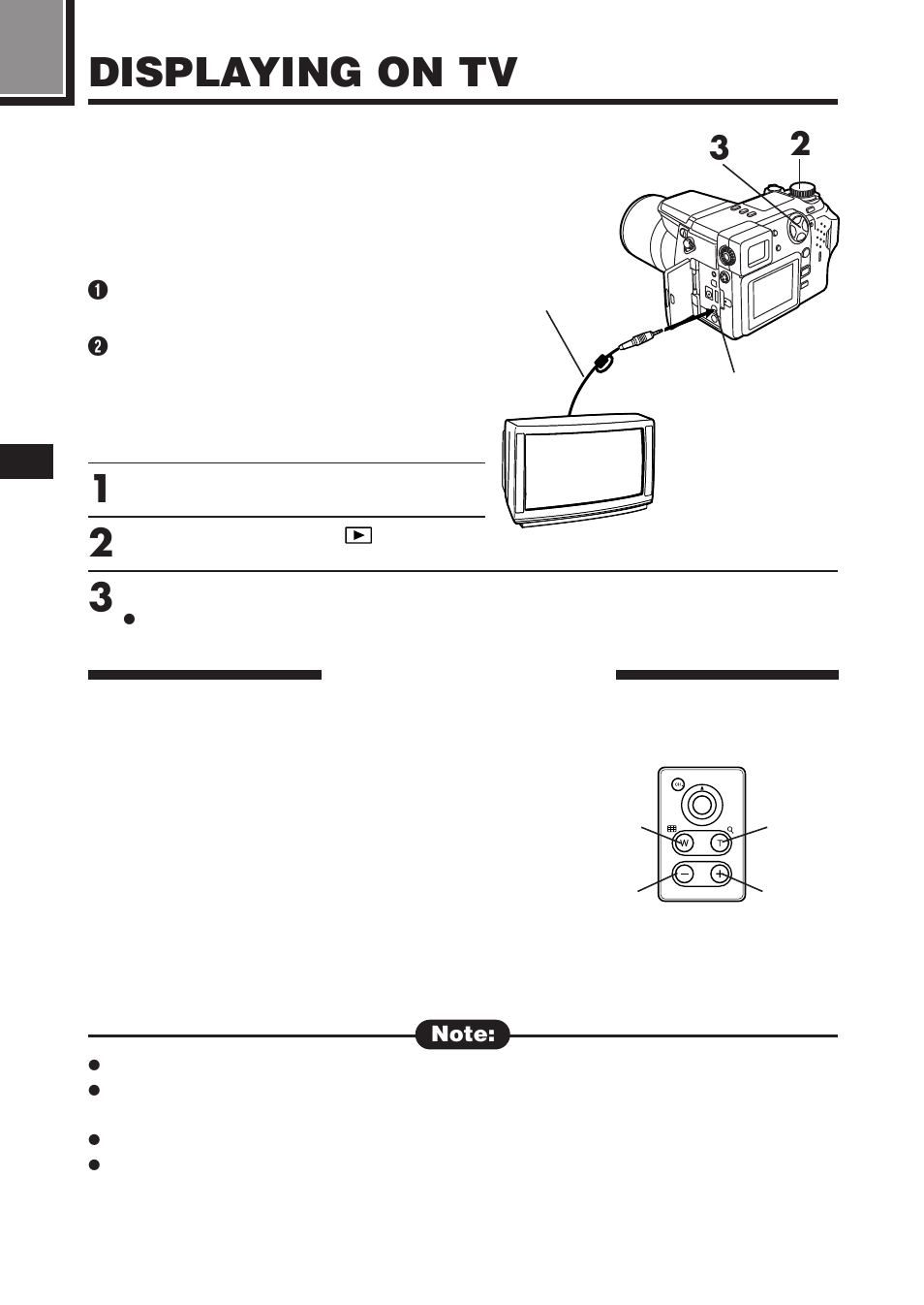 Displaying on tv | Olympus C-2100 User Manual | Page 76 / 212